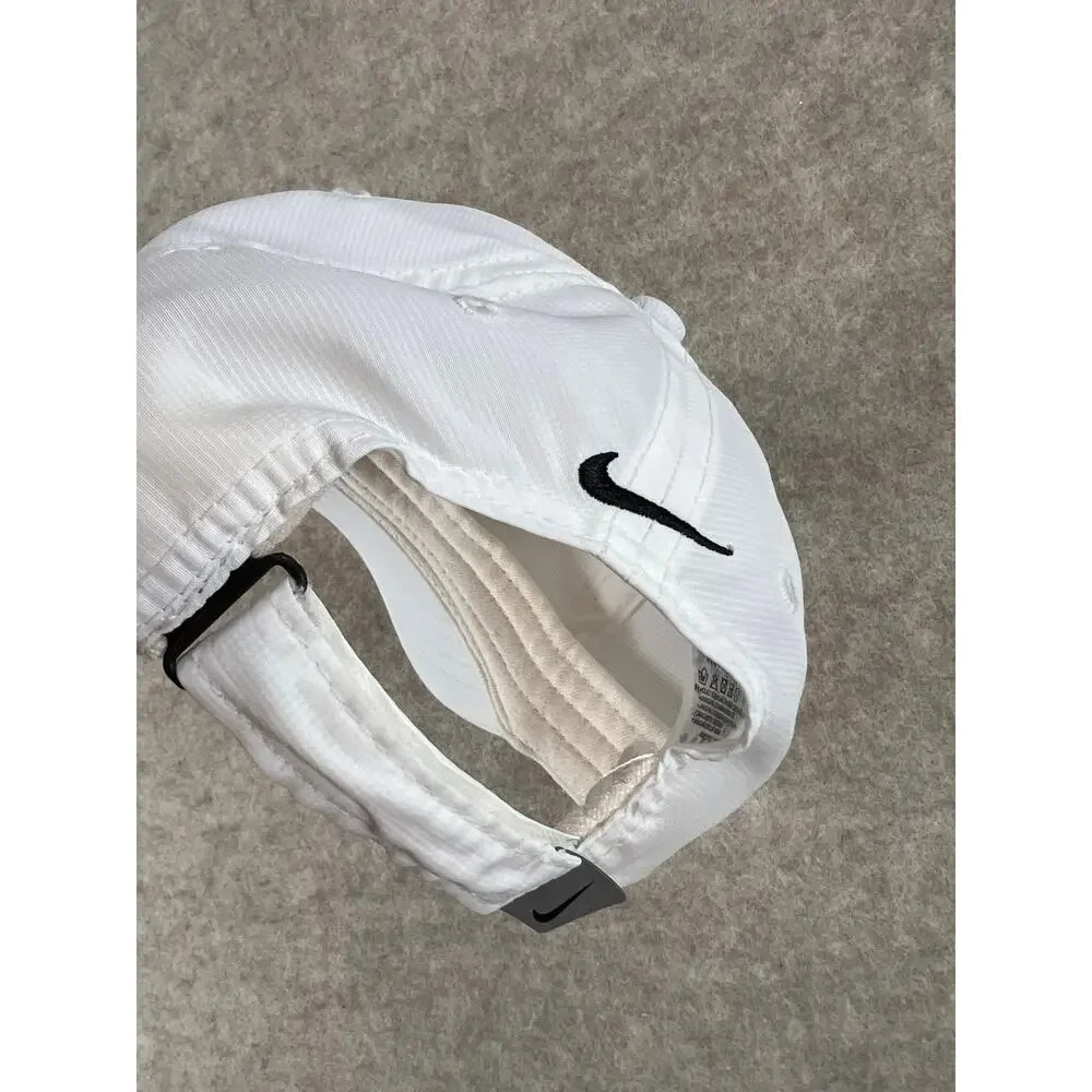 Nike White Baseball Cap Hat Boys Size 4-7 - Picture 5 of 6